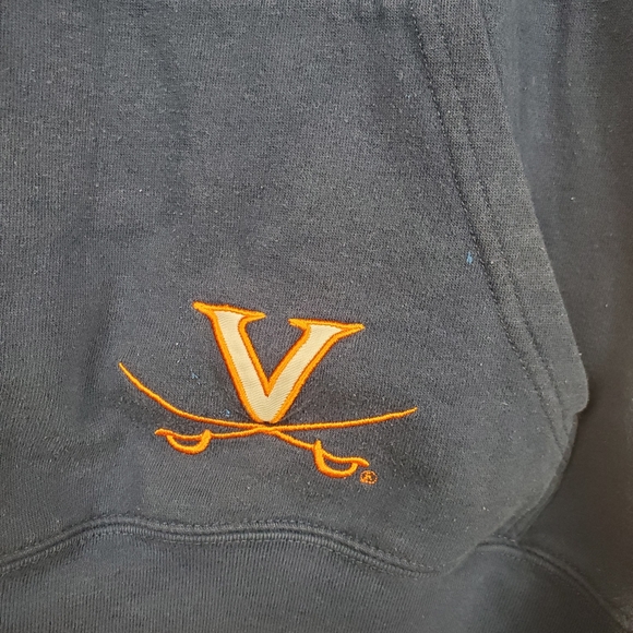 University of Virginia Cavaliers Blue and Orange Hoodie. XL. UVA. B0022 - Picture 3 of 12